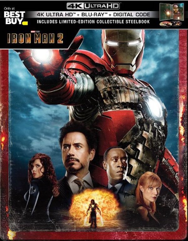 Iron Man 2 4K Steelbook Edition