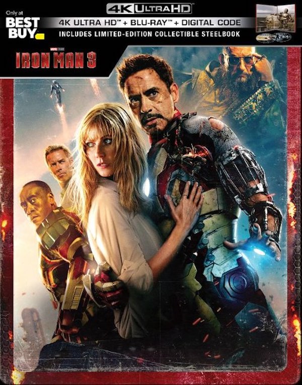 Iron Man 3 4K Steelbook Edition