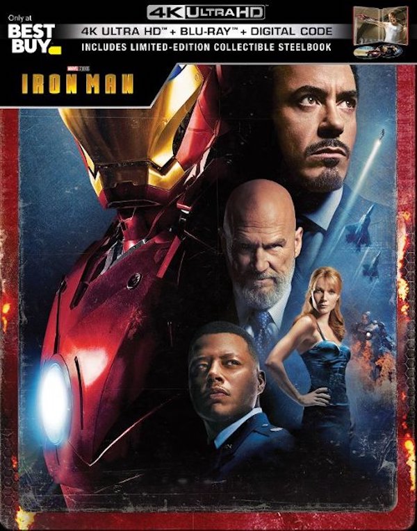 Iron Man 4K Steelbook Edition
