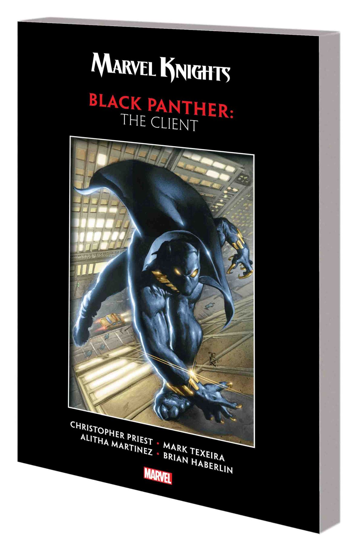 MARVEL KNIGHTS BLACK PANTHER  BY PRIEST & TEXEIRA: THE CLIENT TPB