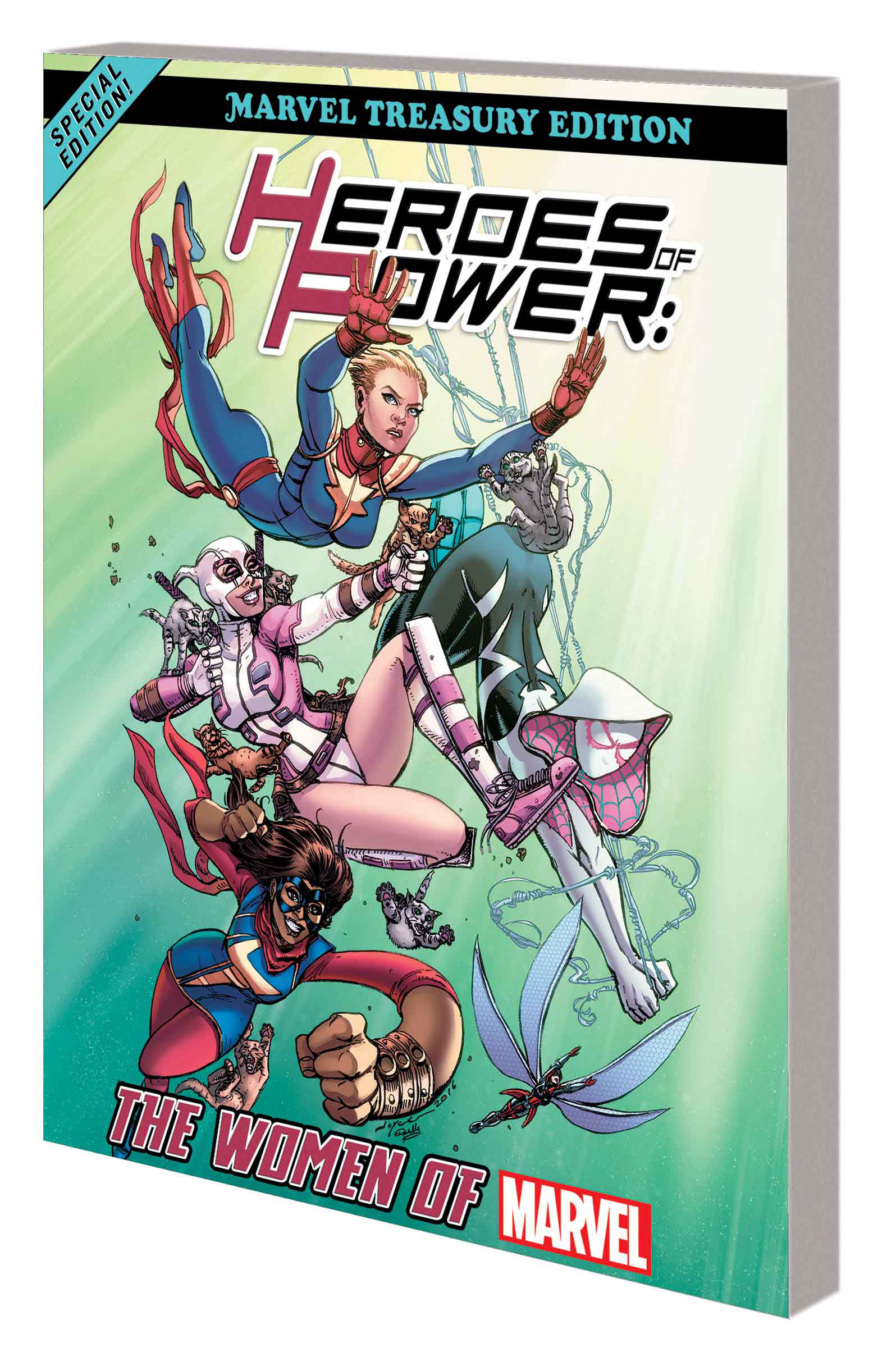 HEROES OF POWER: THE WOMEN OF MARVEL -  ALL-NEW MARVEL TREASURY EDITION TPB