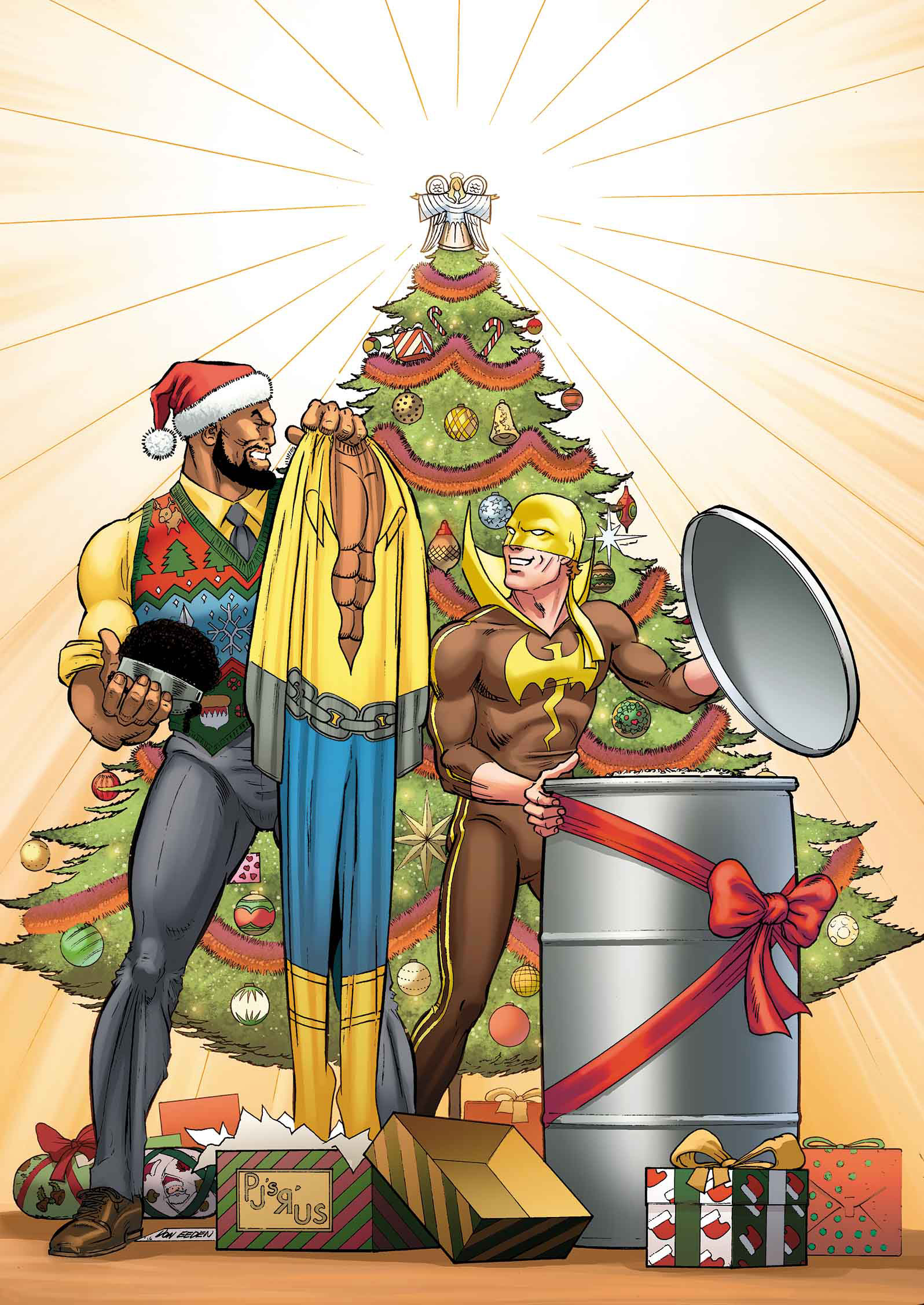POWER MAN AND IRON FIST:  SWEET CHRISTMAS ANNUAL #1 Variant
