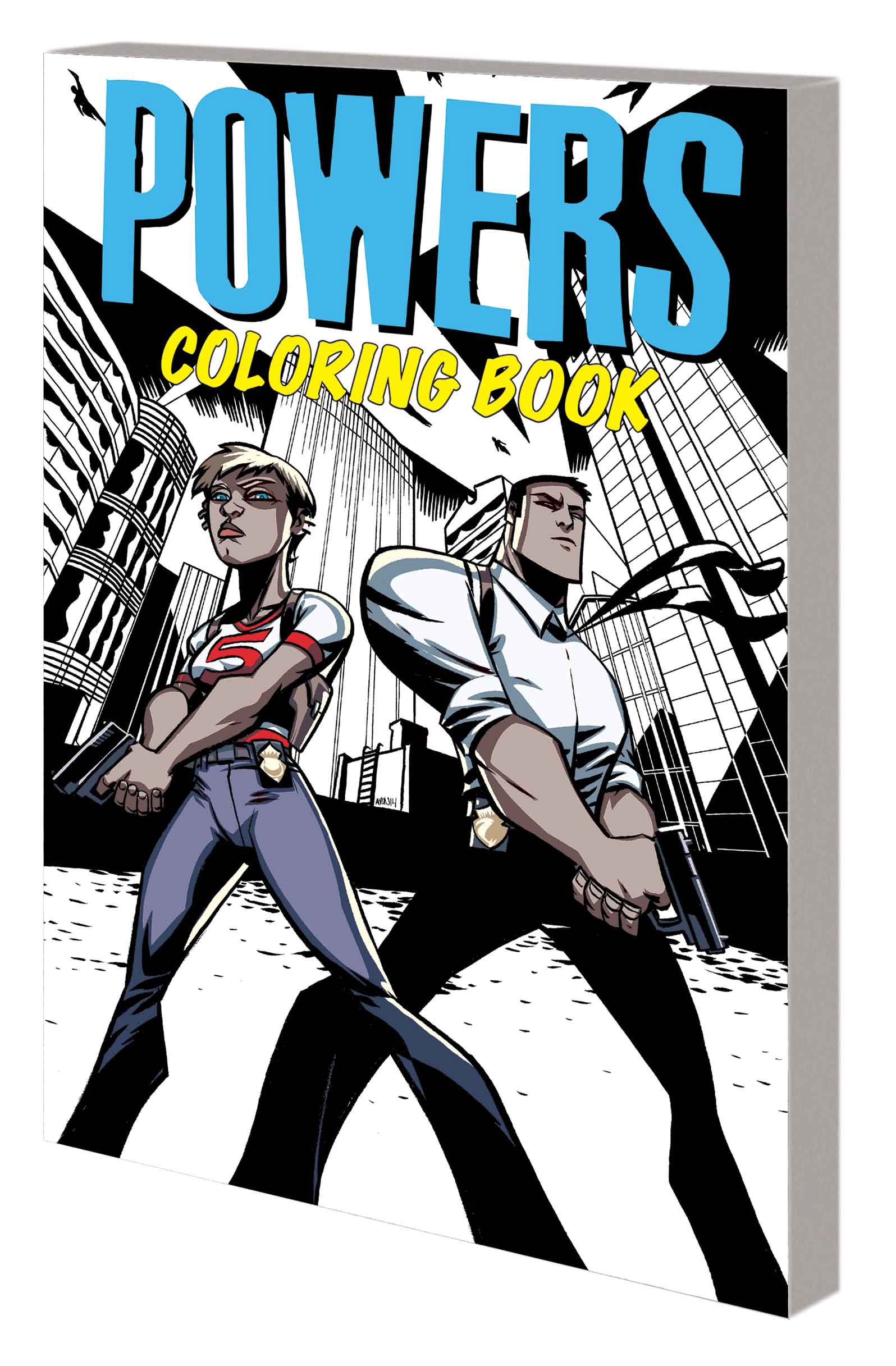 POWERS COLORING BOOK 