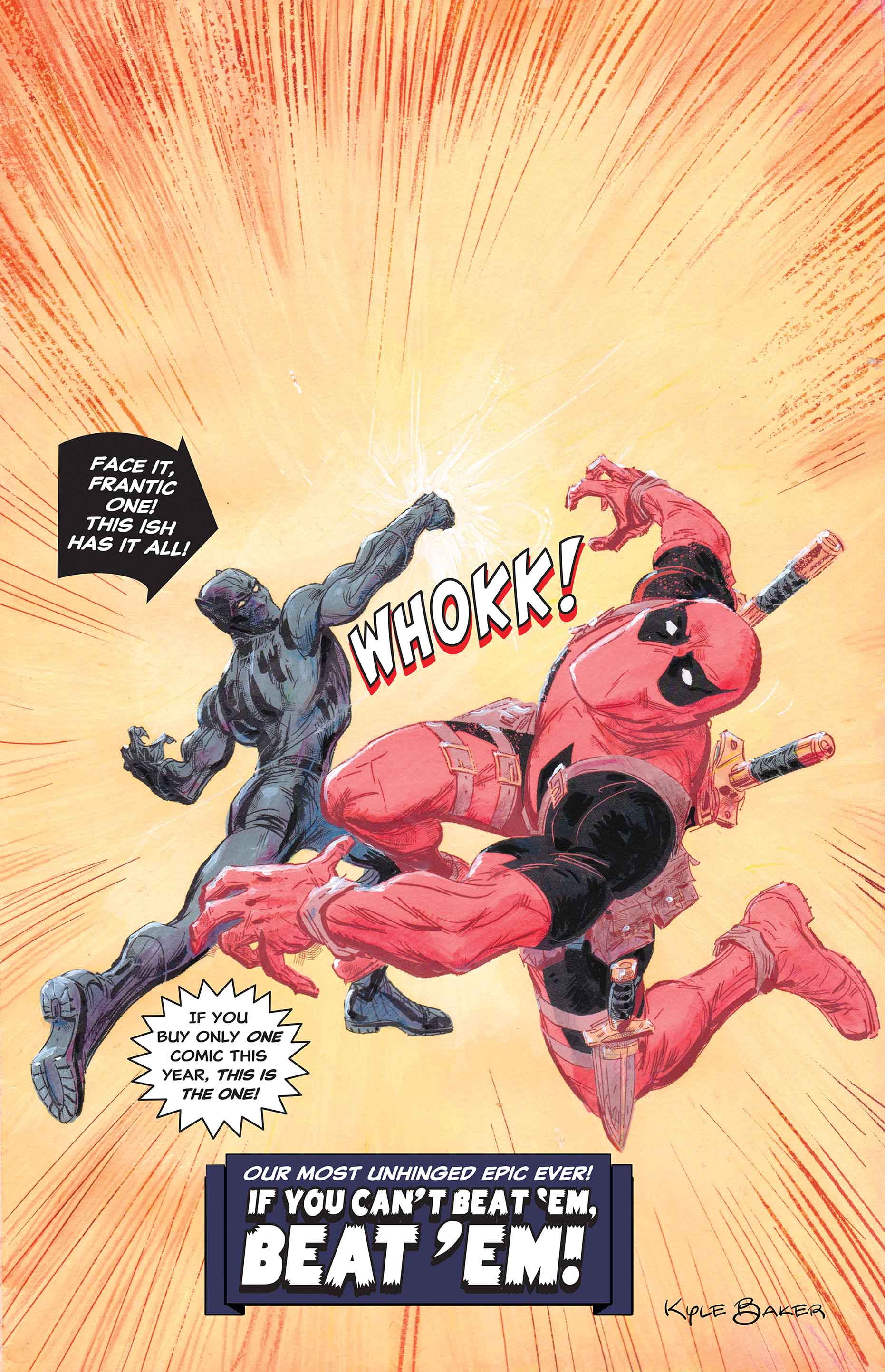 Black Panther vs Deadpool #5 (Variant) 