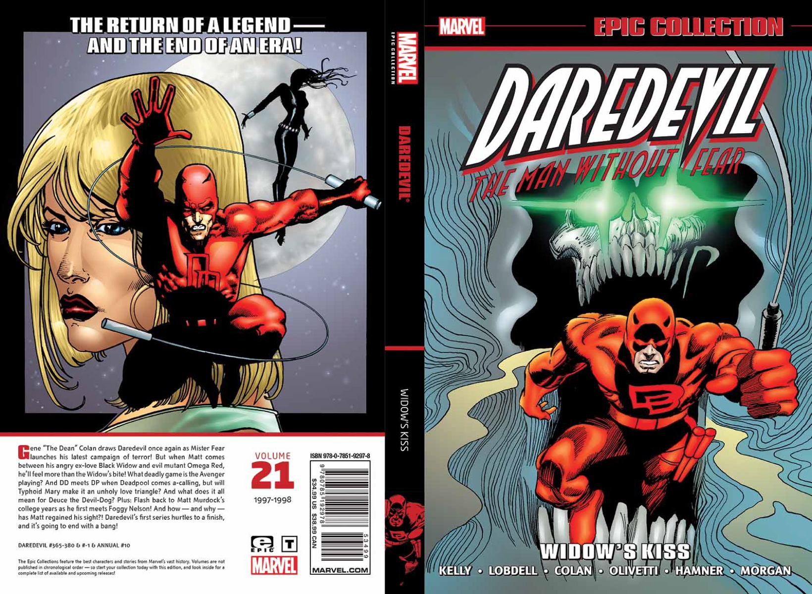 DAREDEVIL EPIC COLLECTION: WIDOW’S KISS TPB
