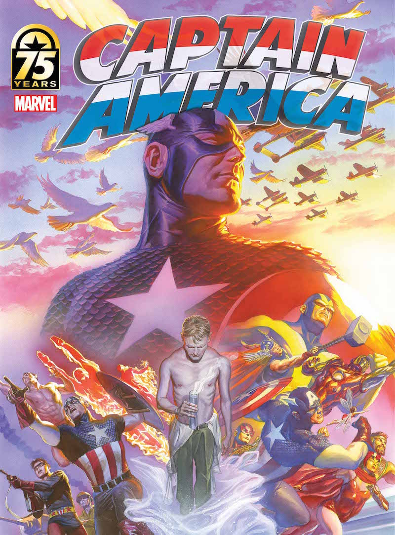 Captain America 75th Anniversary MAGAZINE