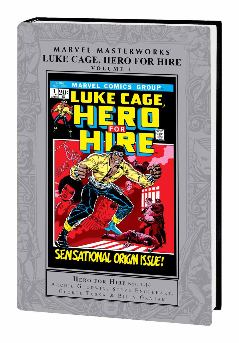 MARVEL MASTERWORKS: LUKE CAGE, HERO FOR HIRE VOL. 1 HC