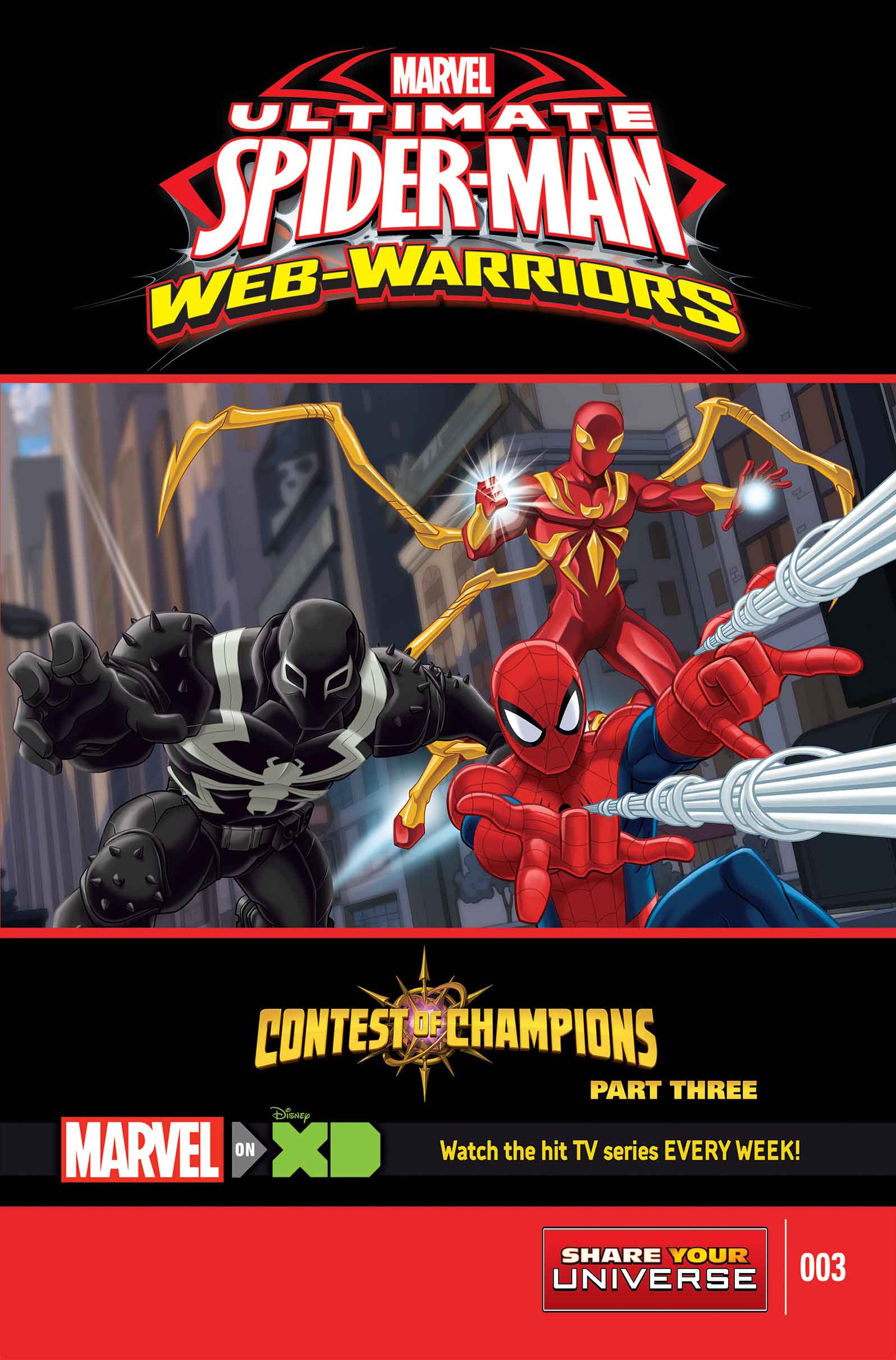 MARVEL UNIVERSE ULTIMATE SPIDER-MAN: CONTEST OF CHAMPIONS #3