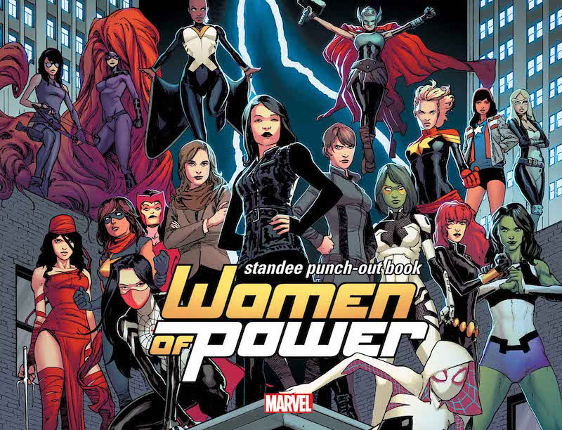 WOMEN OF POWER STANDEE PUNCH-OUT BOOK