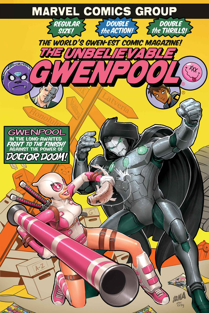 GWENPOOL, THE UNBELIEVABLE #21 VARIANT