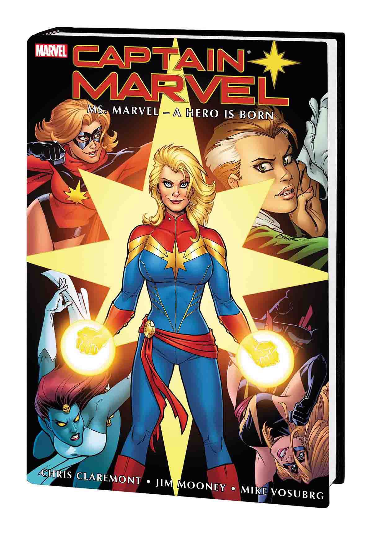 CAPTAIN MARVEL: MS. MARVEL —  A HERO IS BORN OMNIBUS HC CONNER COVER