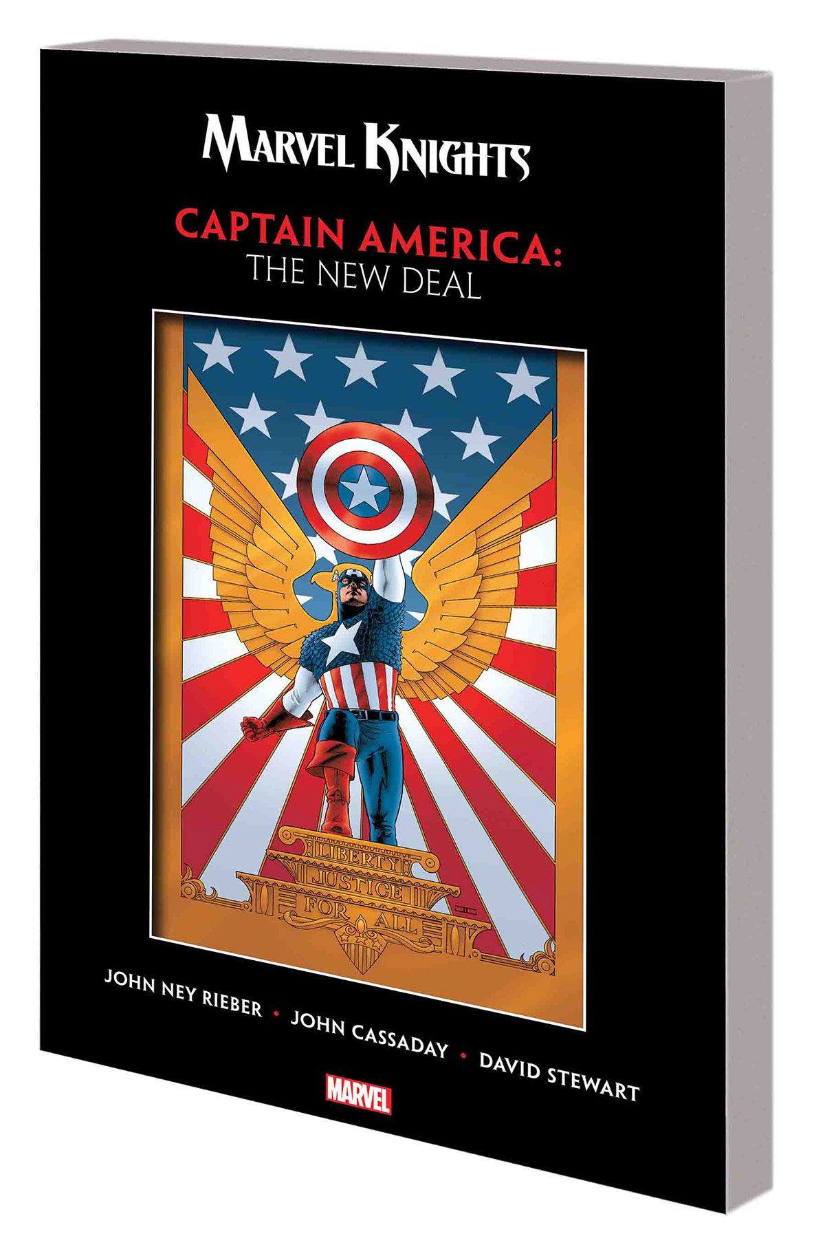 MARVEL KNIGHTS CAPTAIN AMERICA  BY RIEBER & CASSADAY: THE NEW DEAL TPB