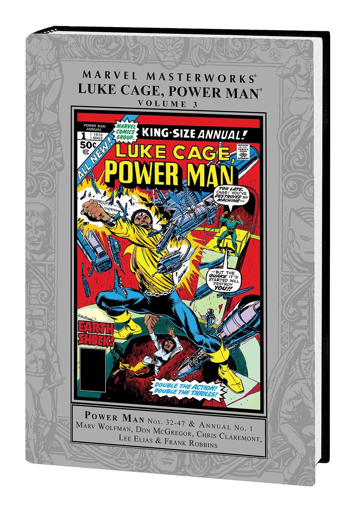 MARVEL MASTERWORKS: LUKE CAGE, POWER MAN VOL. 3 HC