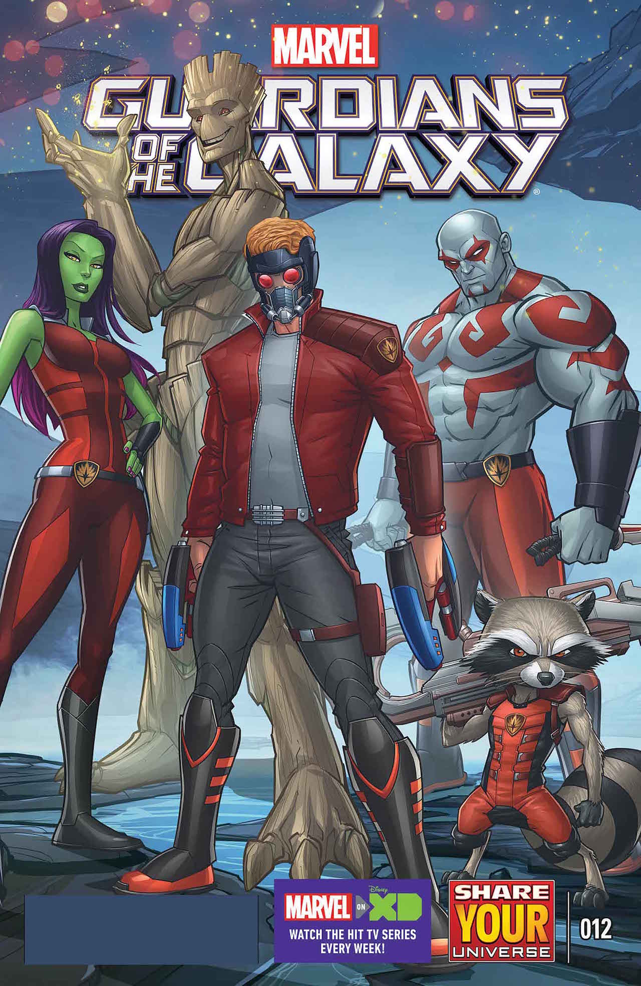 MARVEL UNIVERSE GUARDIANS OF THE GALAXY #12