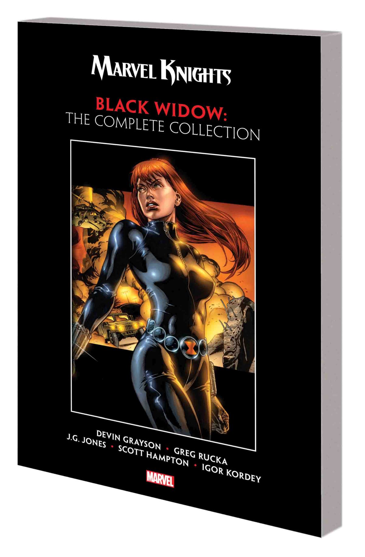 MARVEL KNIGHTS BLACK WIDOW BY GRAYSON & RUCKA: THE COMPLETE COLLECTION TPB