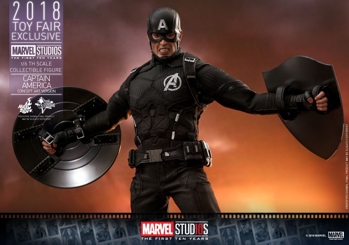 Captain America (Concept Art Version) Hot Toy