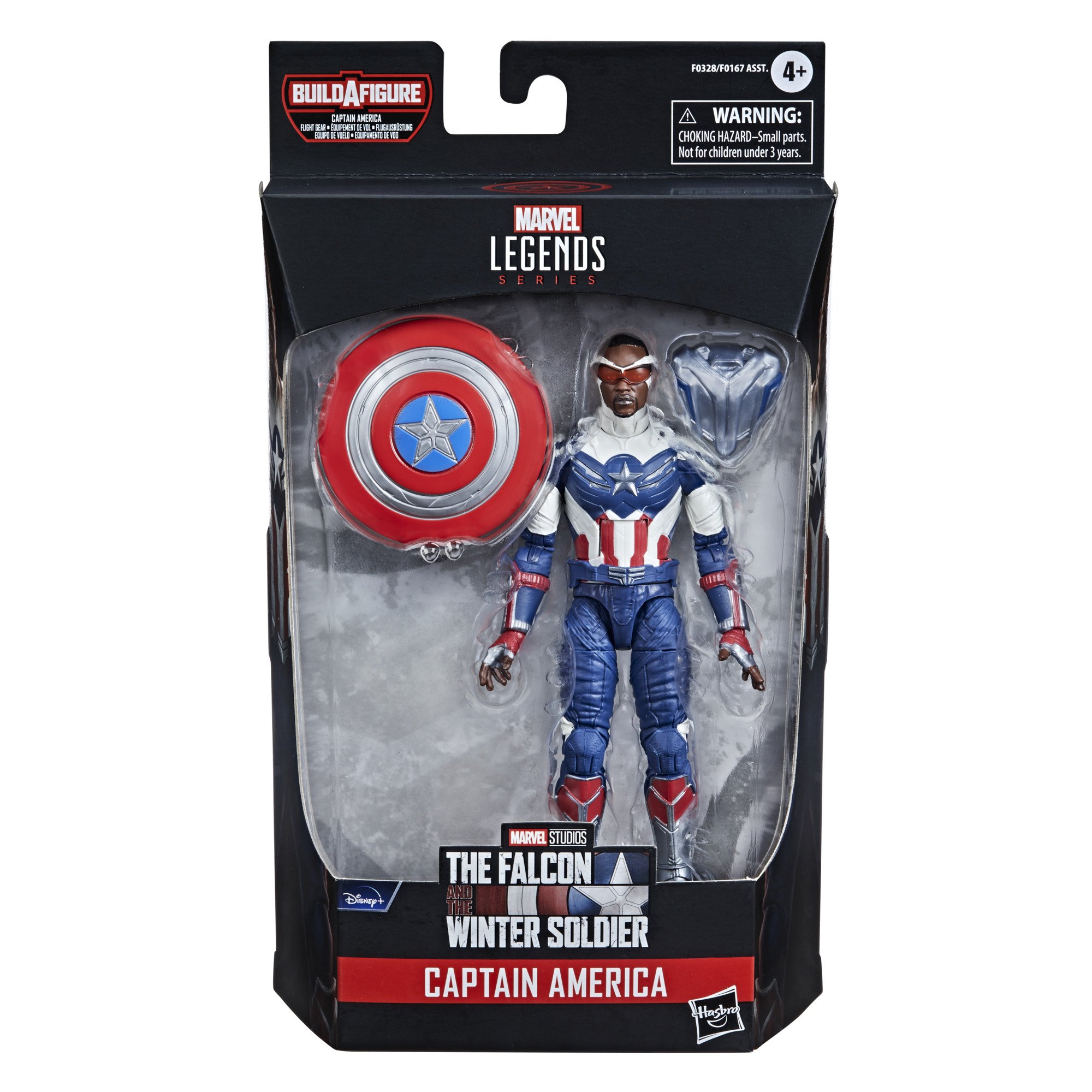 Captain America packaged