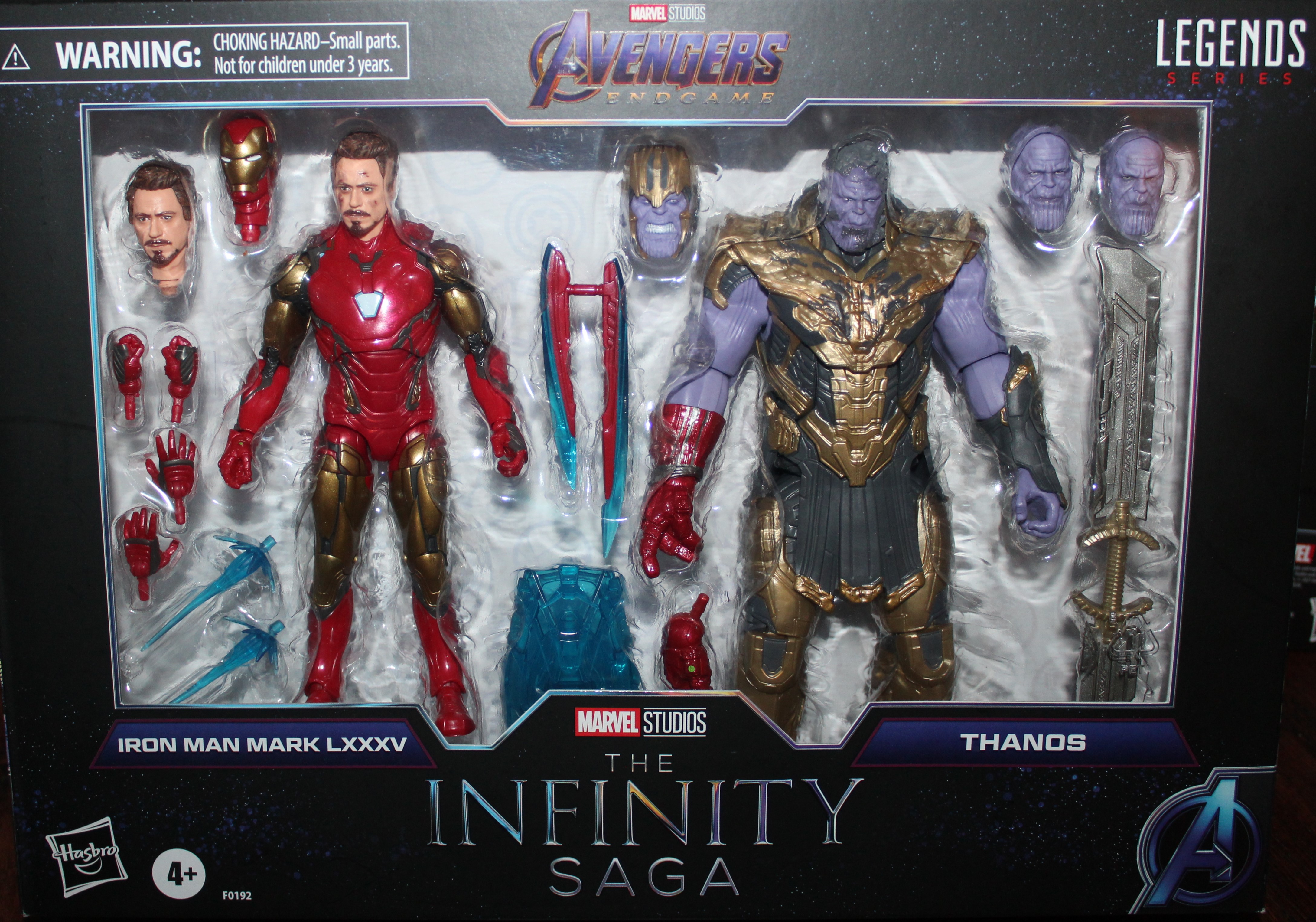 Iron Man and Thanos