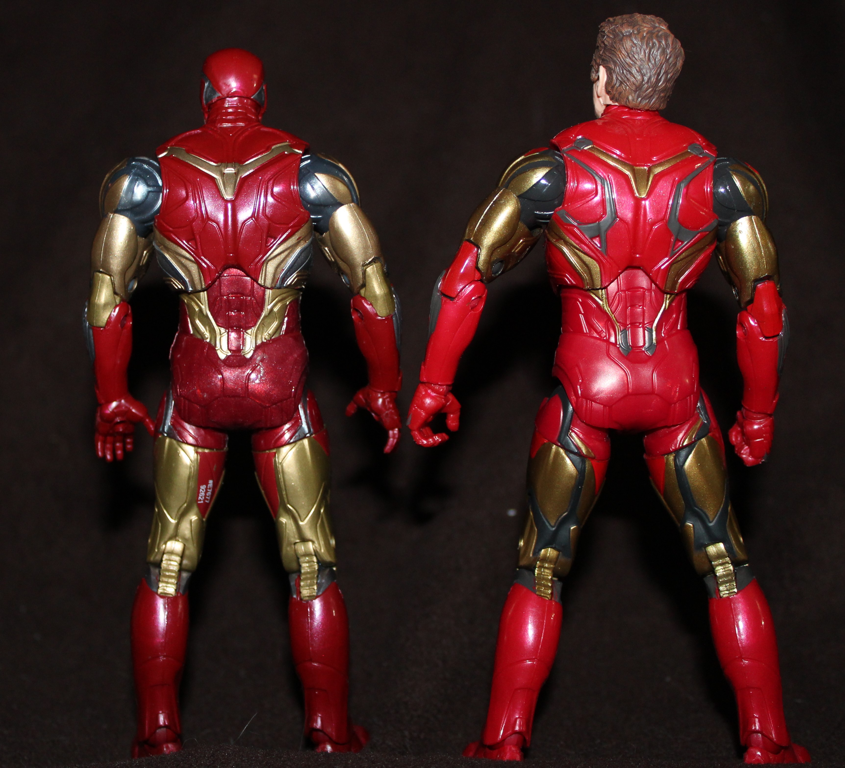 Iron Man rears