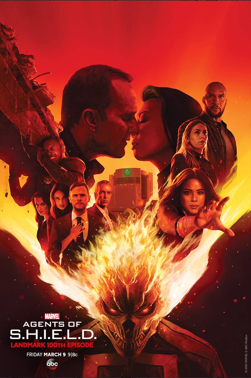 Marvel's Agents of SHIELD Road to 100 Poster