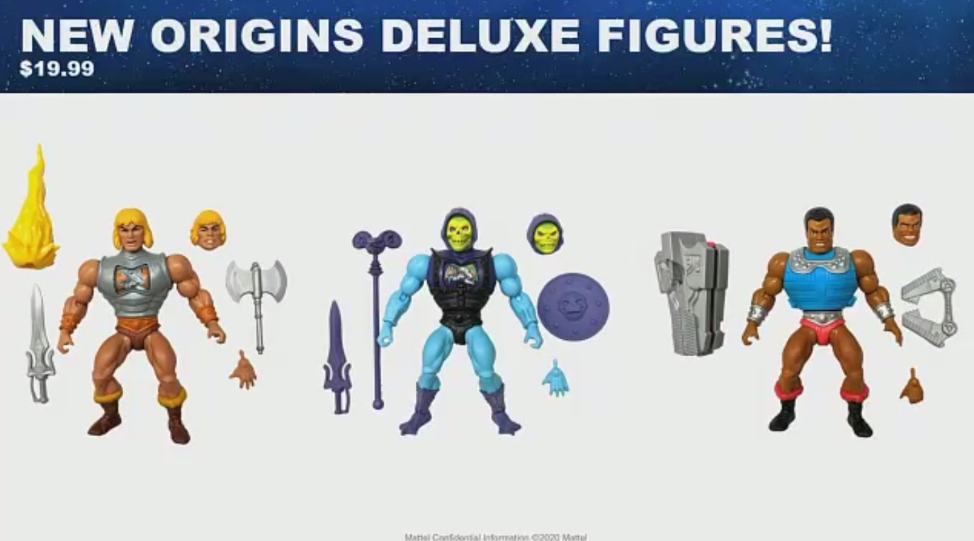 Origins Deluxe figures