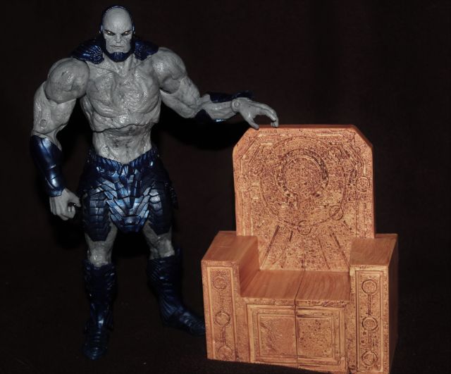 Darkseid and his throne
