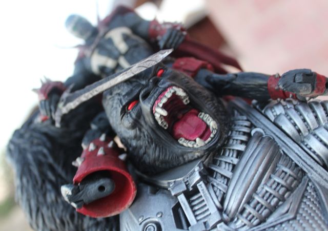 Cy-Gor mouth detail