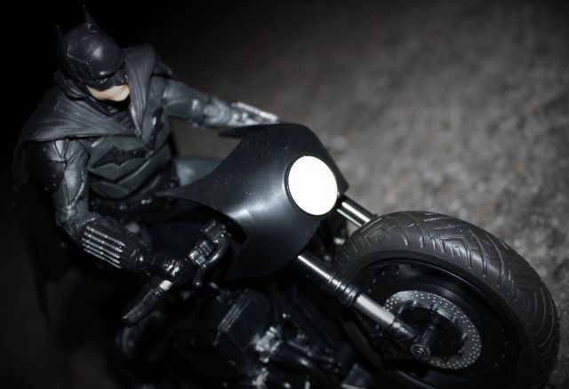 Batman on Batcycle
