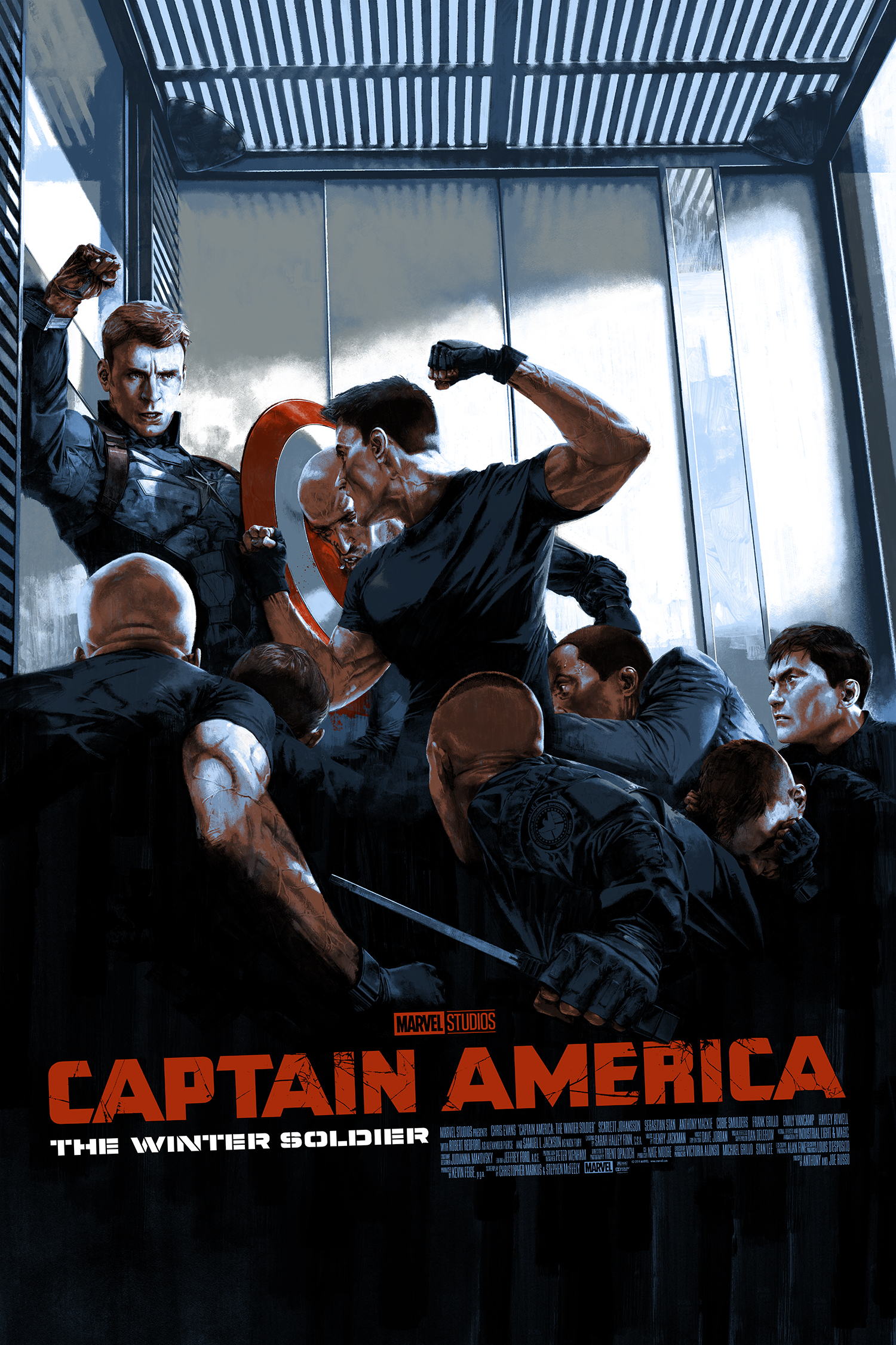 Captain America: The Winter Soldier by Aspinall (Variant)