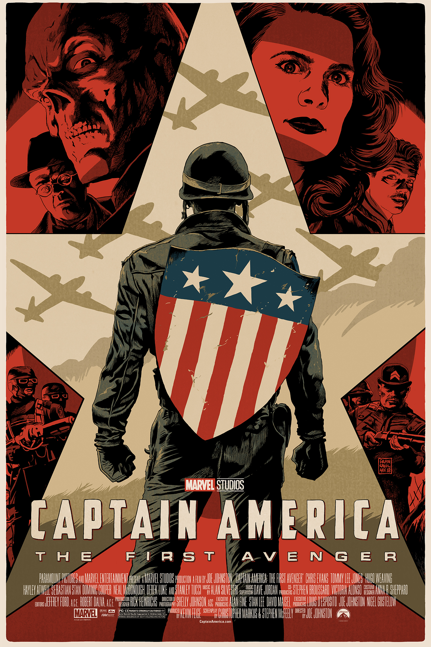 Captain America: The First Avenger by Francavilla