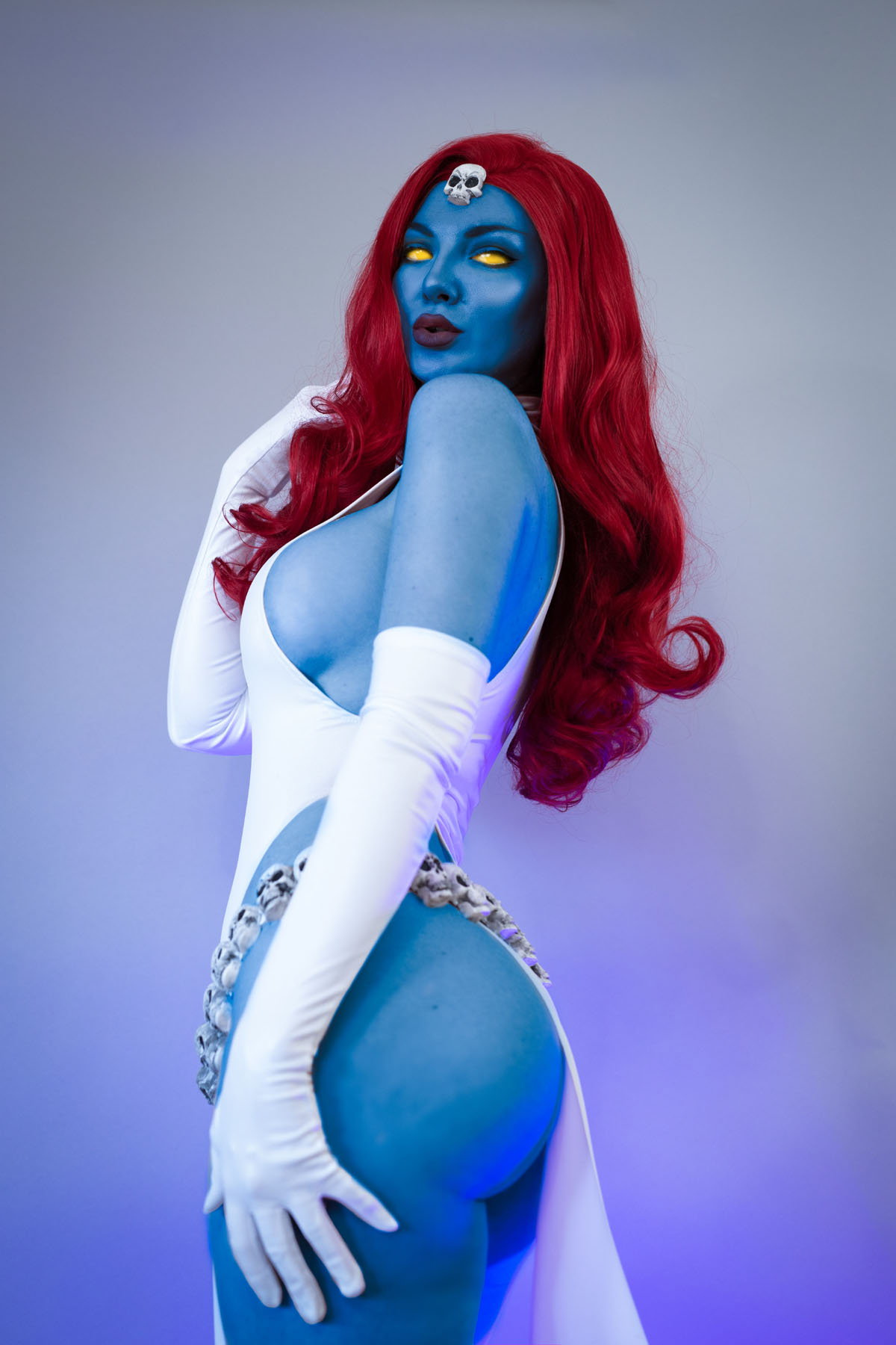 Mystique Cosplay Part 2: Wearing the Costume #1