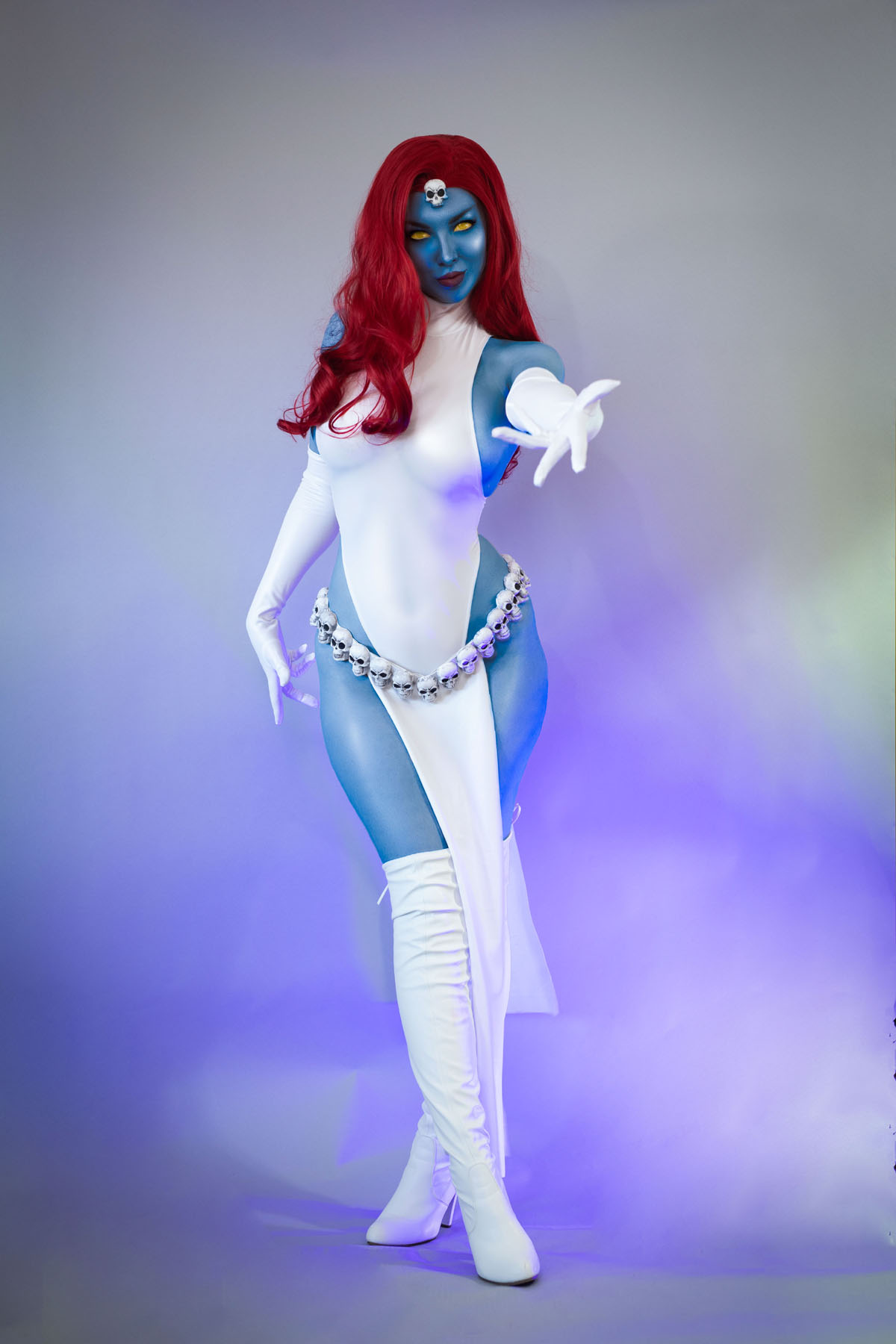 Mystique Cosplay Part 2: Wearing the Costume #2