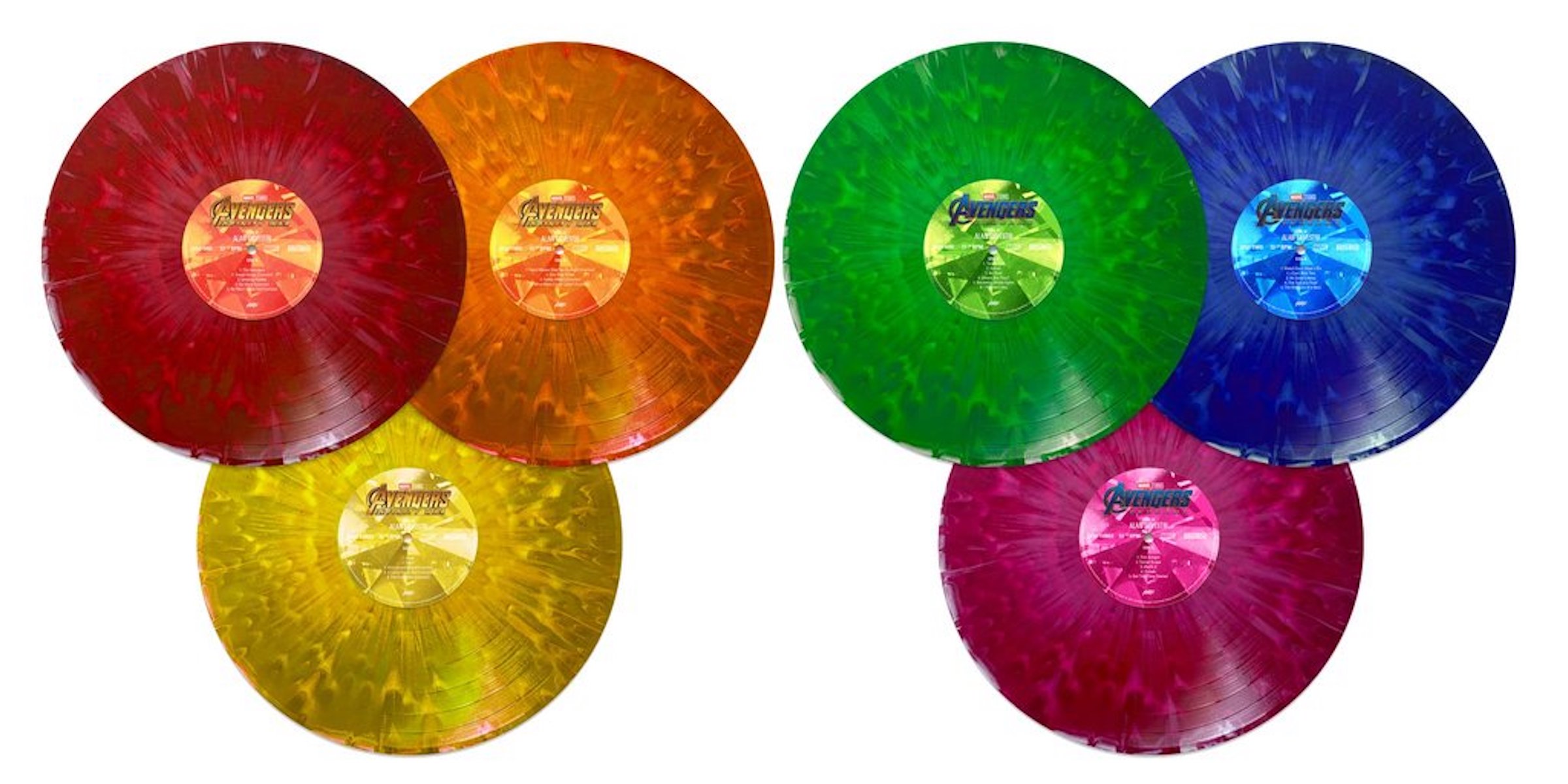 "Infinity Stone" Vinyl Colors