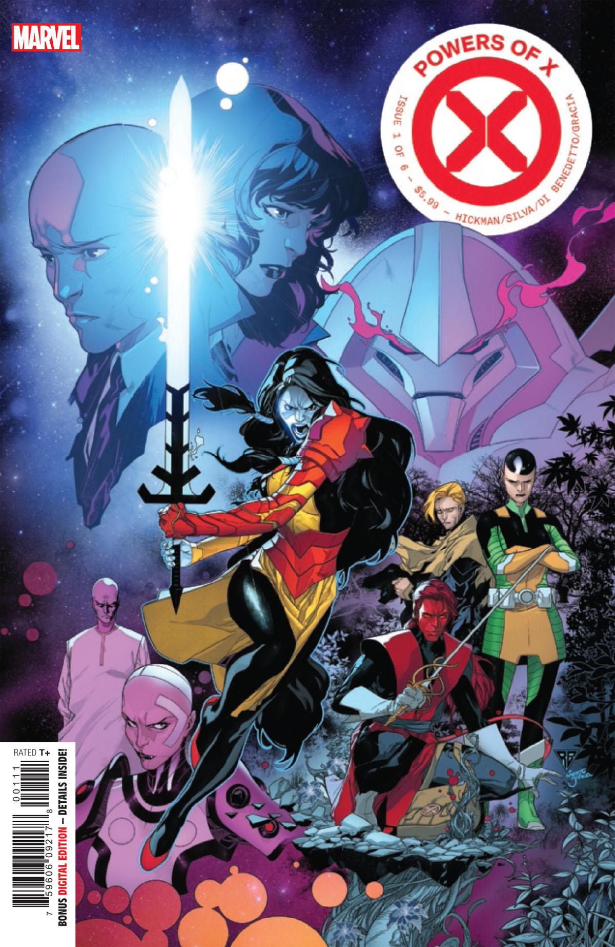 Powers of X #1 cover