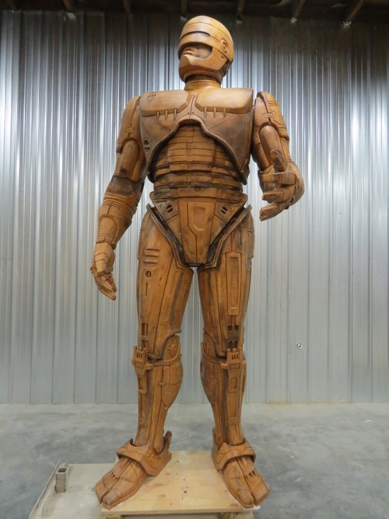 The RoboCop Statue