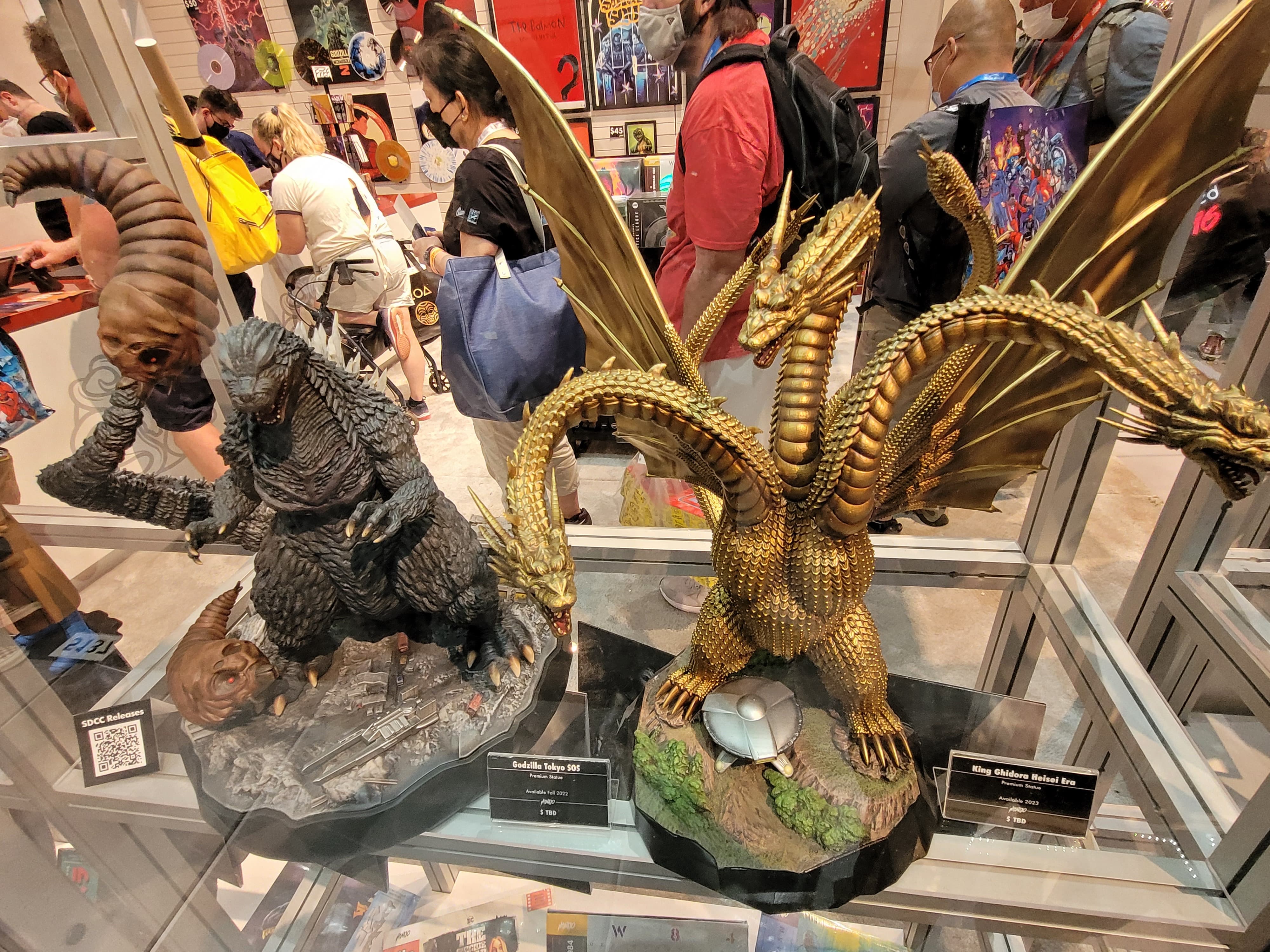 Godzilla and kaiju 1