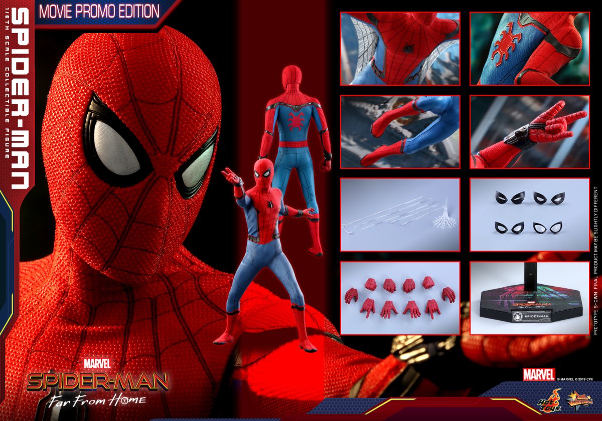 Hot Toys Smffh Spider Man Movie Promo Edition Collectible Figure_pr17