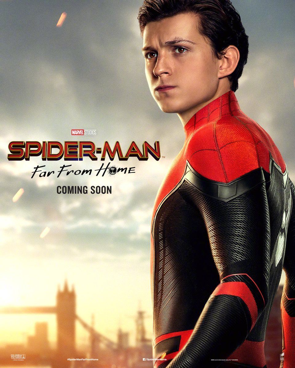 Spider-Man: Far From Home banner posters show off Spidey's wardrobe