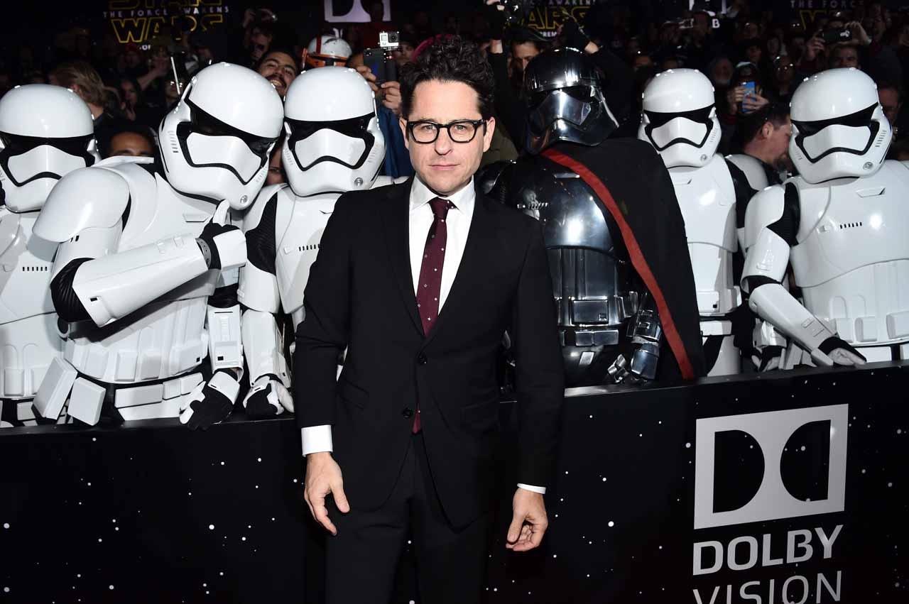 HOLLYWOOD, CA - DECEMBER 14:  Director J.J. Abrams attends the World Premiere of ?Star Wars: The Force Awakens? at the Dolby, El Capitan, and TCL Theatres on December 14, 2015 in Hollywood, California.  (Photo by Alberto E. Rodriguez/Getty Images for Disney) *** Local Caption *** J.J. Abrams