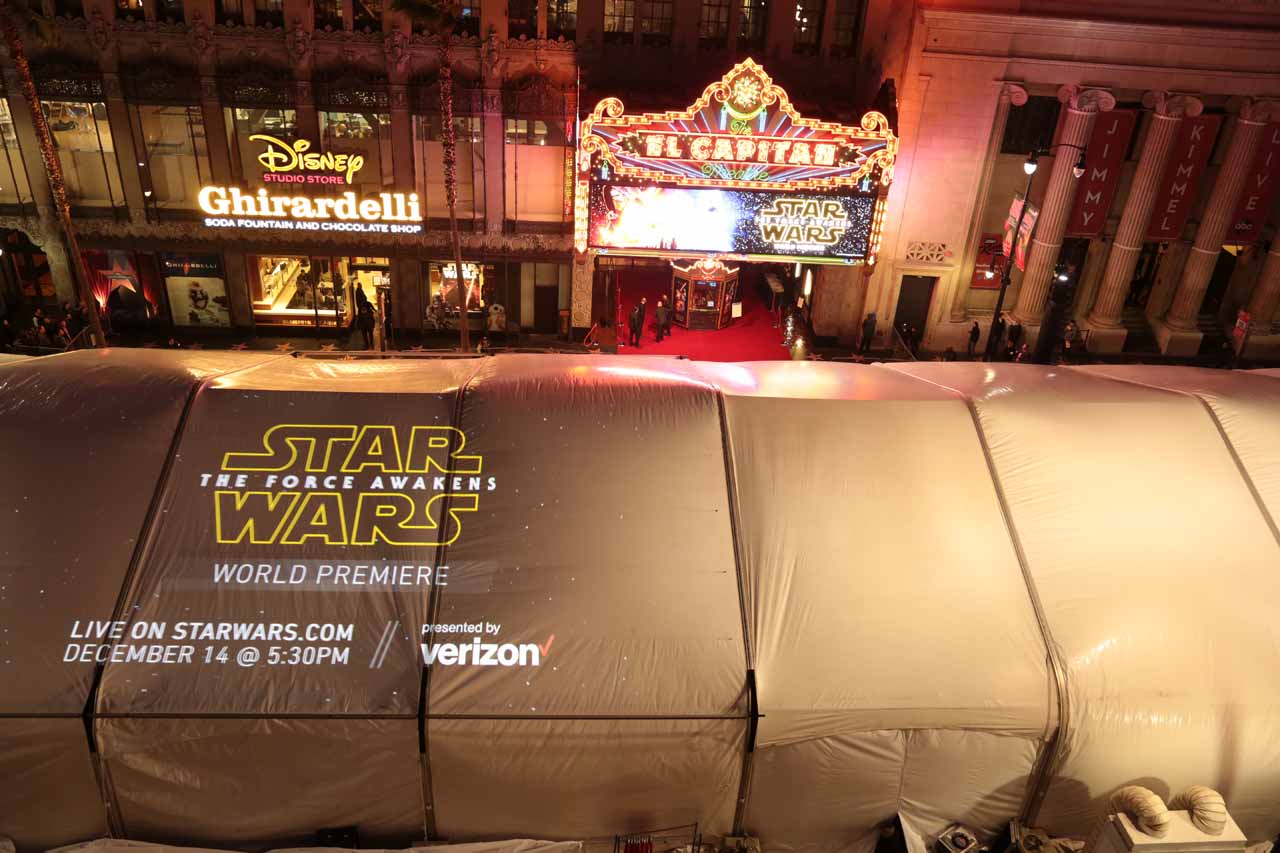Walt Disney Pictures and Lucasfilm's presents "Star Wars: The Force Awakens" World Premiere