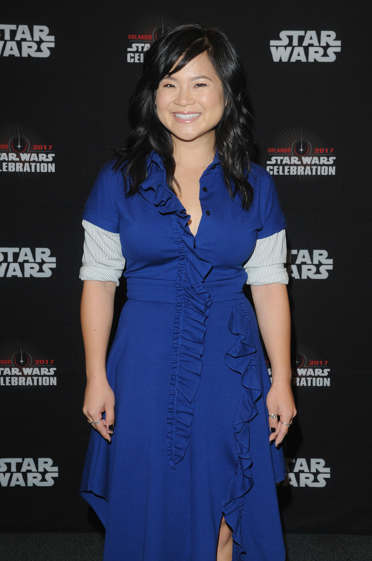 ORLANDO, FL - APRIL 14:  Kelly Marie Tran attends the STAR WARS: THE LAST JEDI PANEL during the 2017 STAR WARS CELEBRATION at Orange County Convention Center on April 14, 2017 in Orlando, Florida.  (Photo by Gerardo Mora/Getty Images for Disney) *** Local Caption *** Kelly Marie Tran