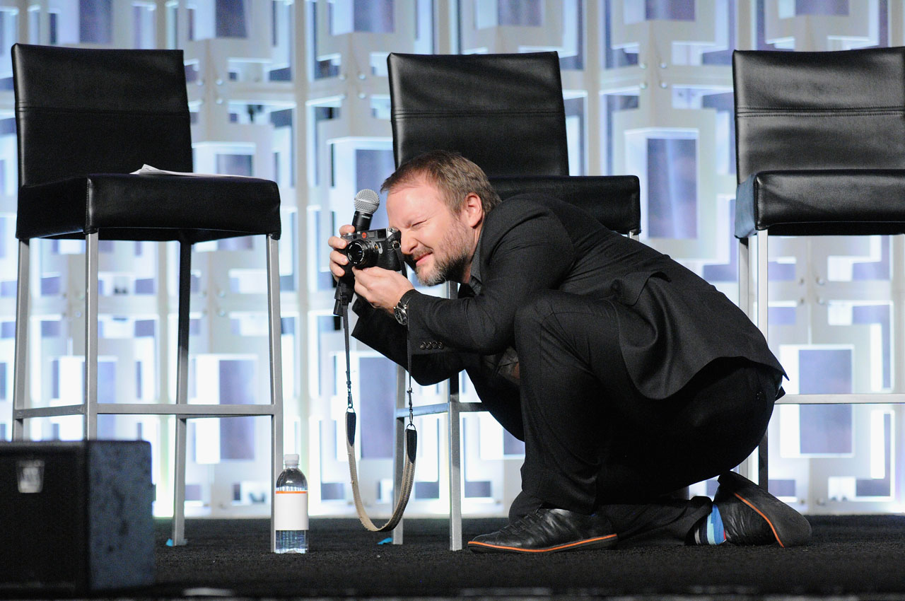 ORLANDO, FL - APRIL 14:  Rian Johnson attends the STAR WARS: THE LAST JEDI PANEL during the 2017 STAR WARS CELEBRATION at Orange County Convention Center on April 14, 2017 in Orlando, Florida.  (Photo by Gerardo Mora/Getty Images for Disney) *** Local Caption *** Rian Johnson