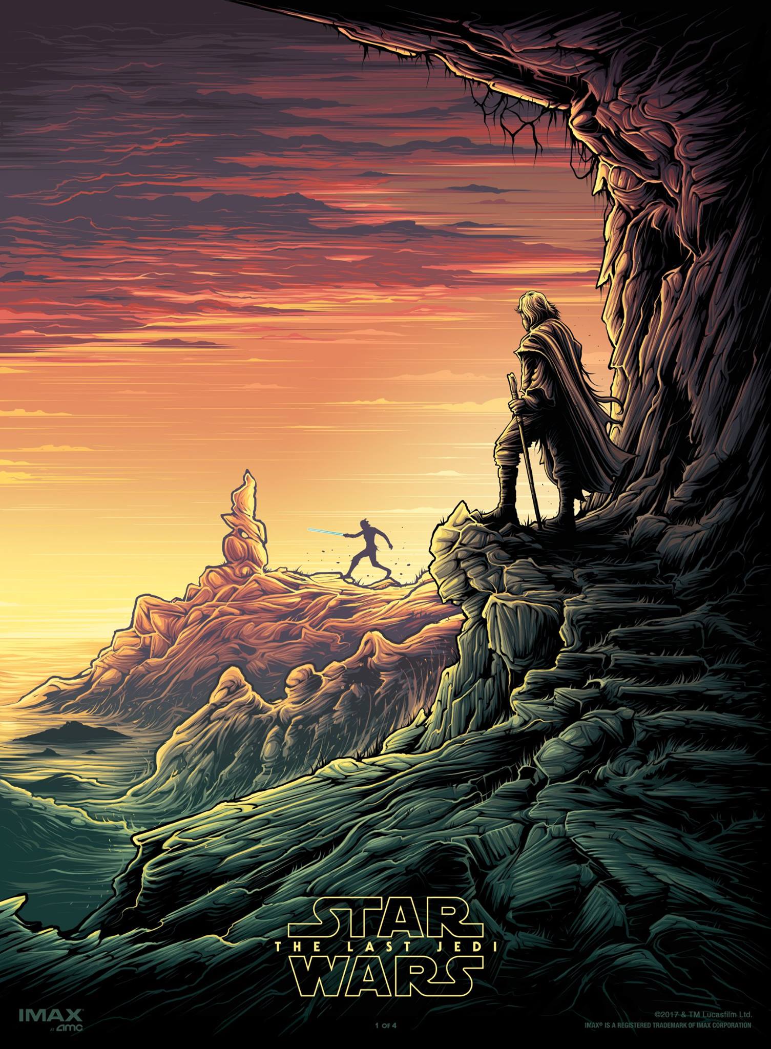 Star Wars: The Last Jedi AMC IMAX Poster #1