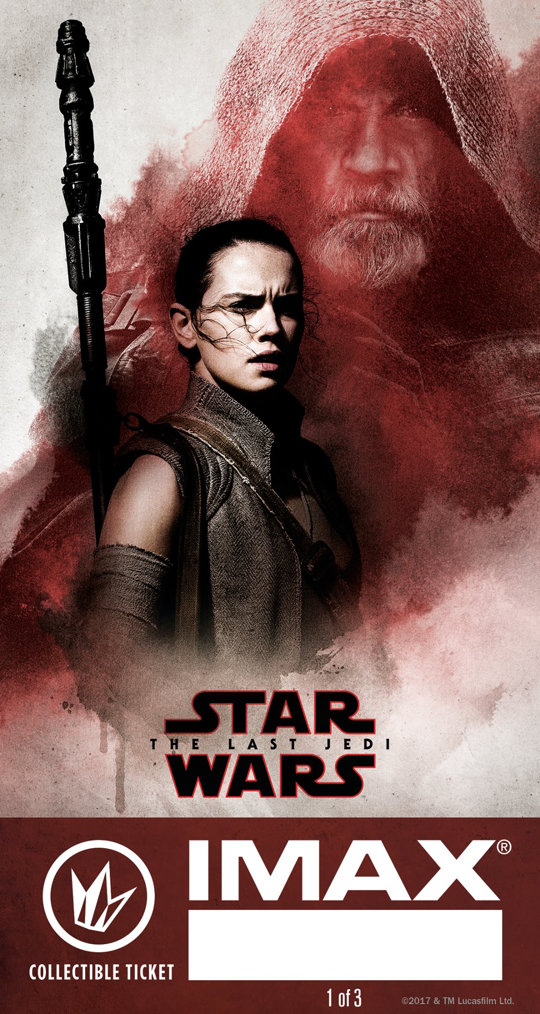 Star Wars: The Last Jedi Regal IMAX Ticket #1
