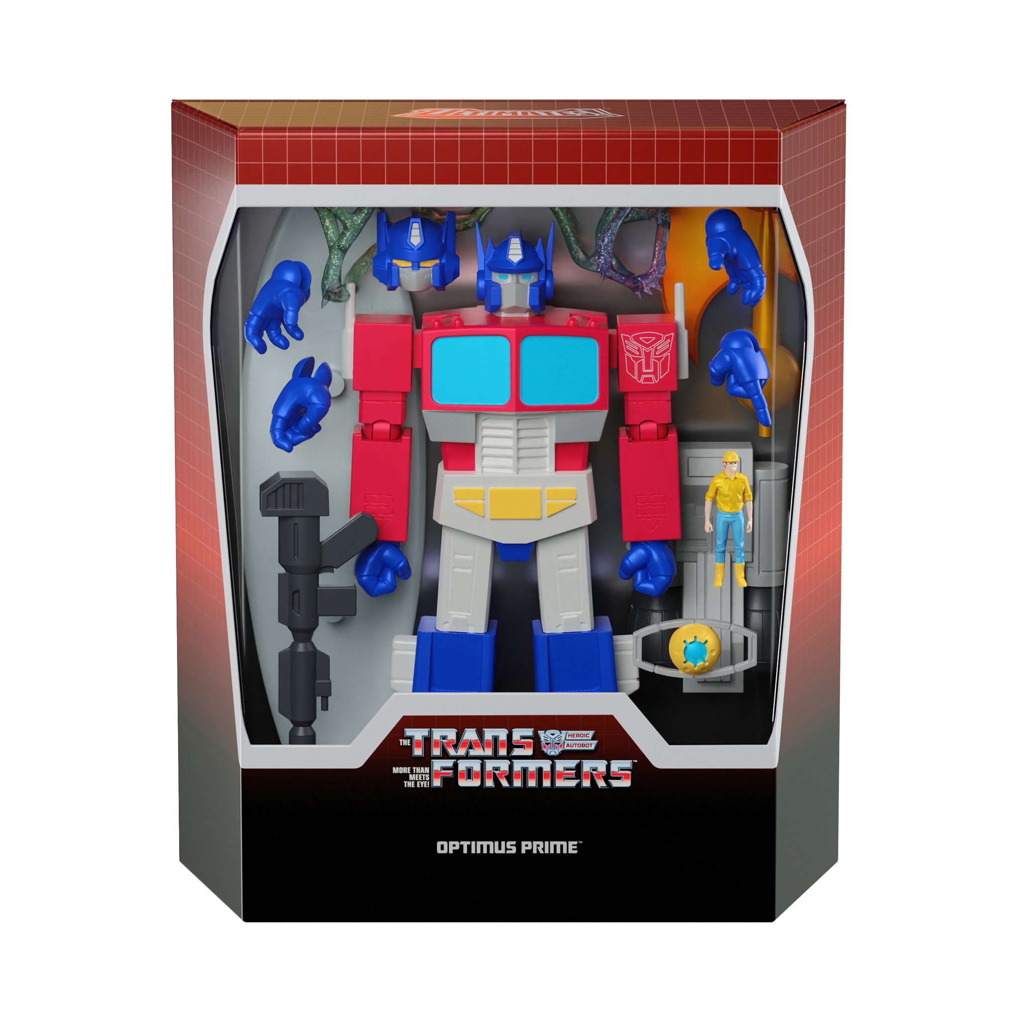 Transformers Optimus Prime box