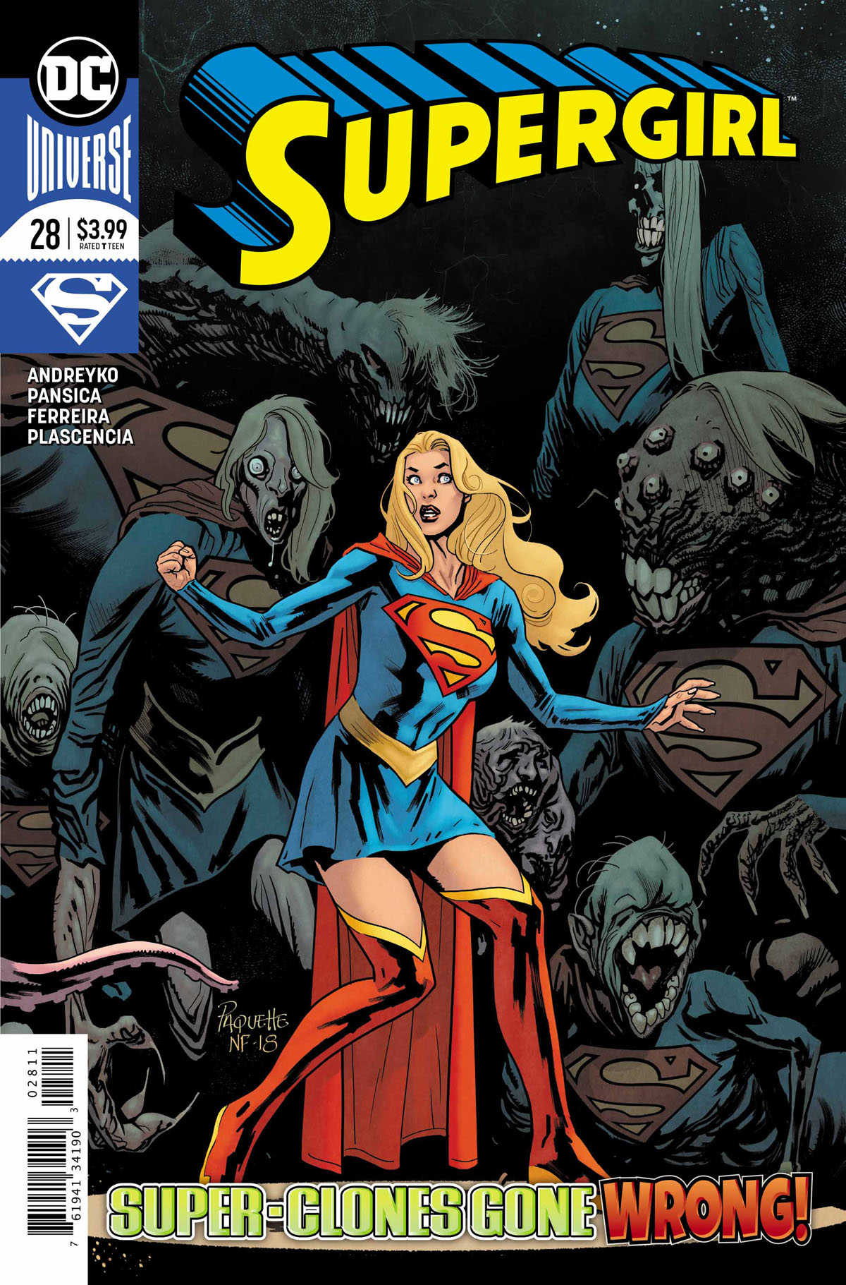 Supergirl #28 cover