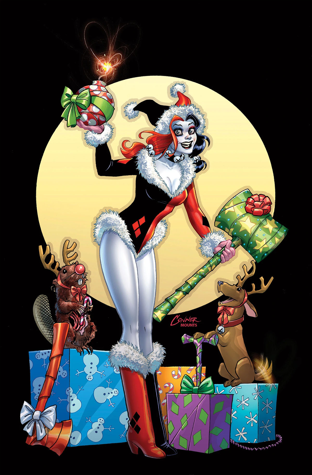 Superhero Hype Cosplay: Holiday Harley Quinn #1