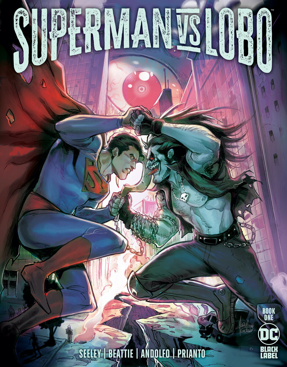 Superman vs. Lobo #1 Cover by Mirka Andolfo