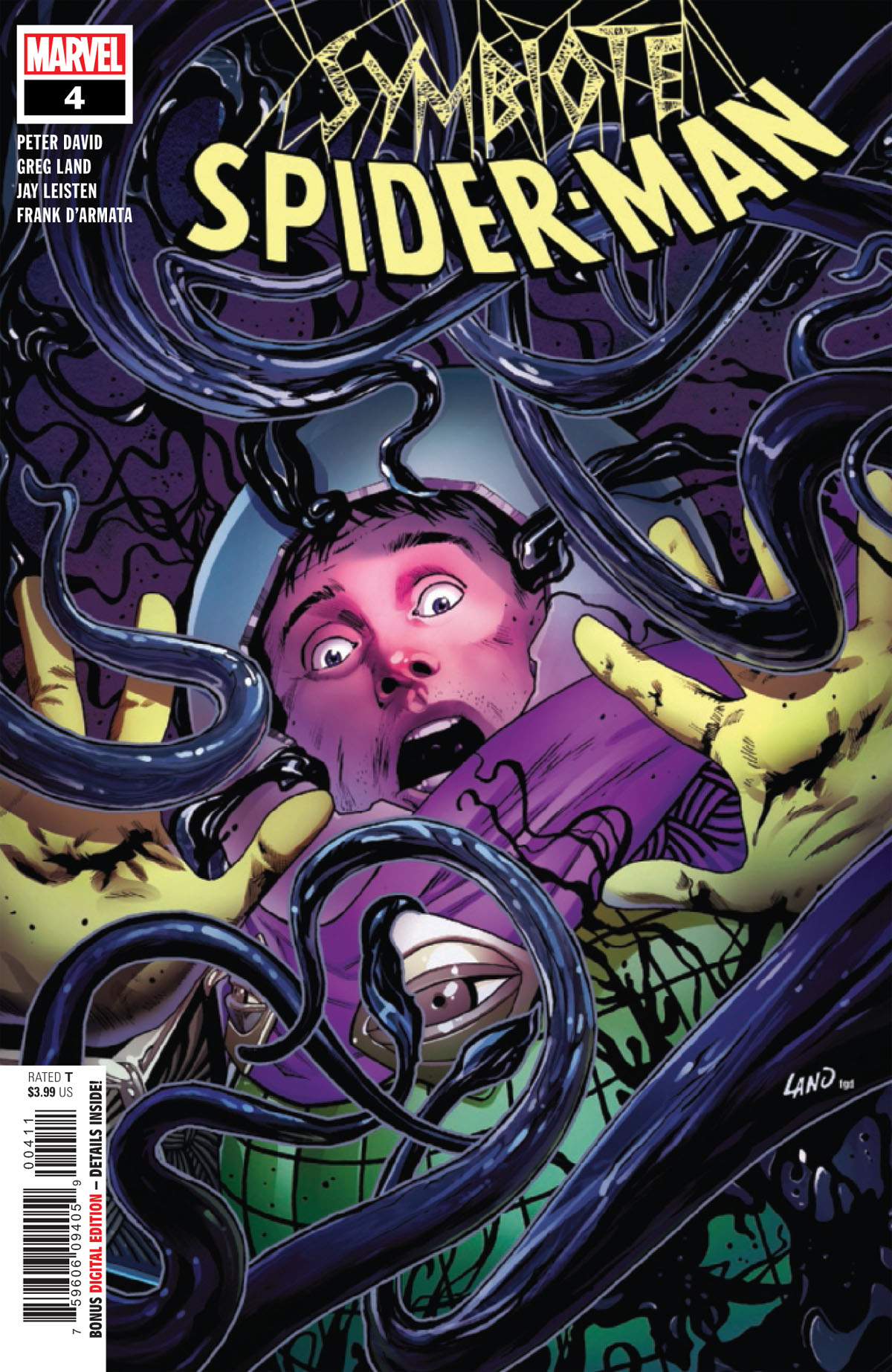 Symbiote Spider-Man #4 cover