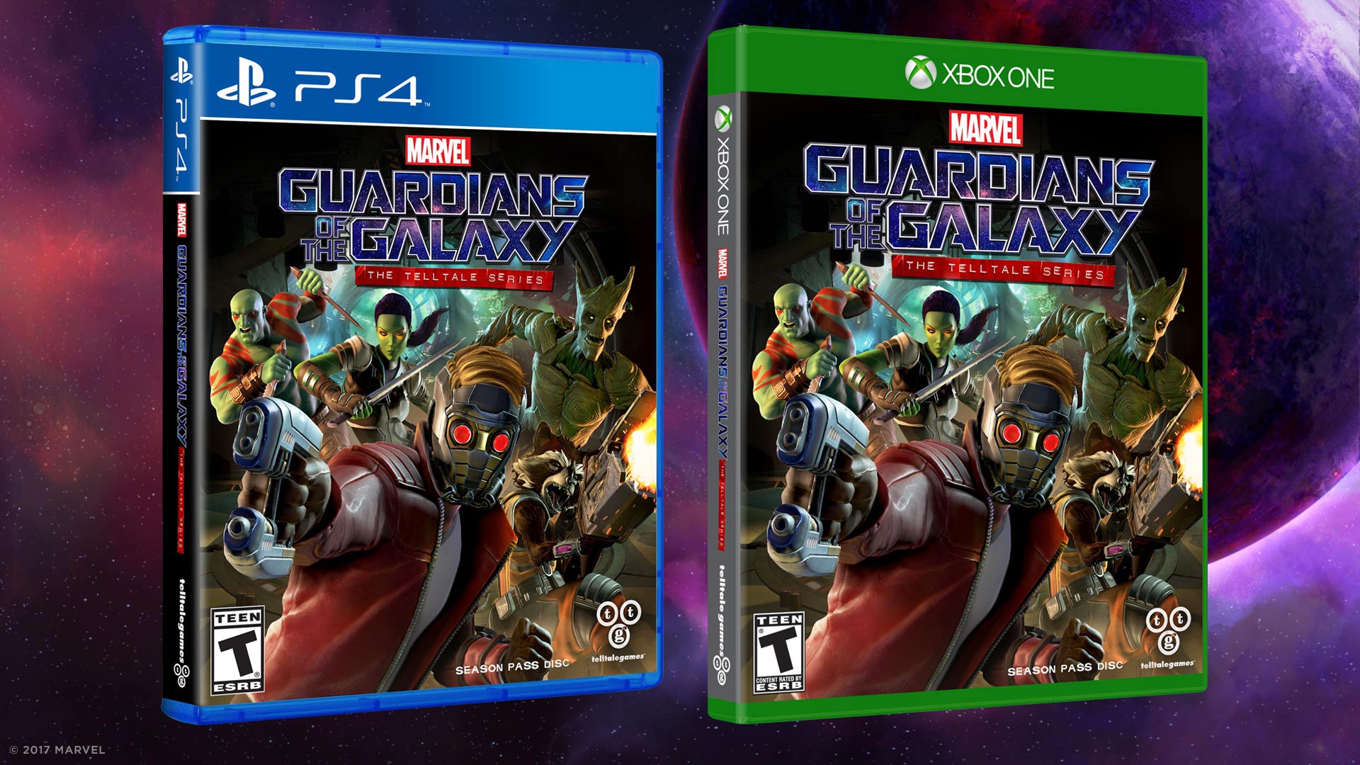 Telltale Guardians of the Galaxy series